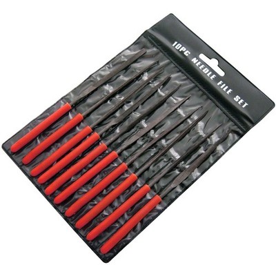 10PC MINI NADELFEILEN SET PRÄZISION MICRO FEILEN SCHMUCKHERSTELLUNG WERKZEUGE + GELDBÖRSE