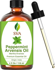 Peppermint Essential Oil 100 Natural Peppermint Oil 4 Fl Oz