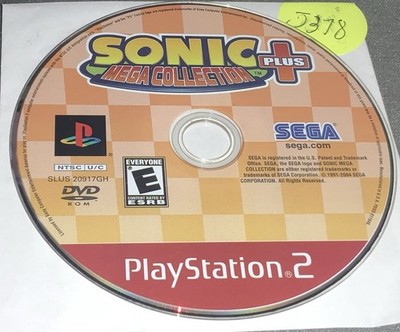 Sonic Mega Collection Plus - PS2 ~ disc Only ~ Untested ~J378