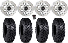 System 3 SB-7 15" Wheels Mh (6+1) 30" Intersect Tires RZR Turbo S / RS1