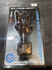 Savage Gear 5" 3D BAT 2oz GRAY Okuma Floating Crawling Mimic Topwater Pike NEW!!