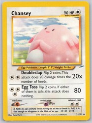 Chansey 31/105 Neo Destiny
