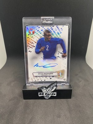 Topps Pristine Road To UEFA Euro 2024 Micah Richards Base Auto England Fußball