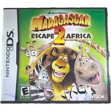 Activision Madagascar: Escape 2 Africa Nintendo DS Manual E NTSC-U/C