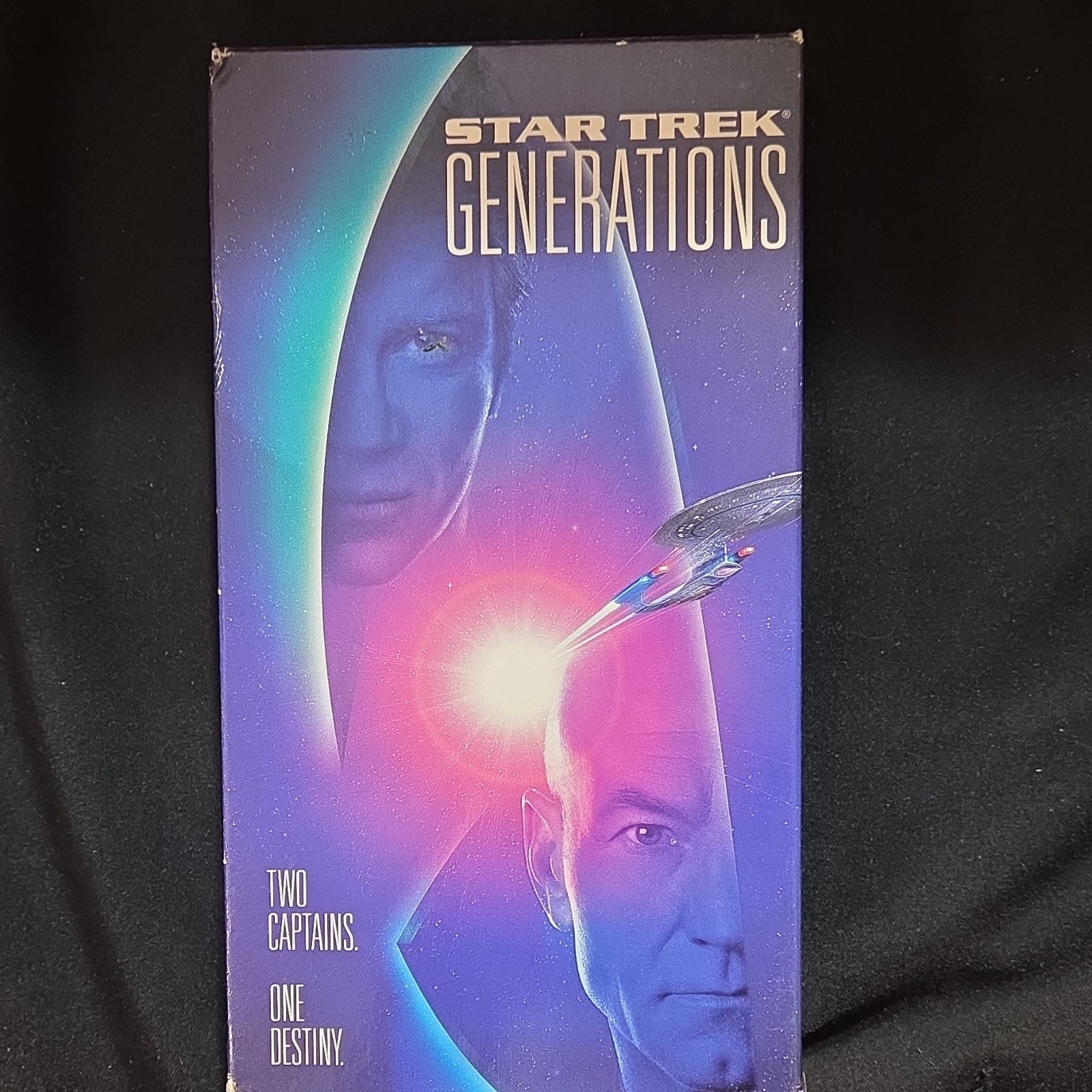 Paramount Star Trek: Generations VHS Tape PG NTSC 1994 Stewart Shatner