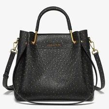 2025 New Textured Leather Bucket Bag: Stylish Versatility, crossbody bag 