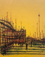 Lithographie Jean Carzou 1959 Venise