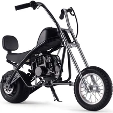 MotoTec® - 49cc Gas Mini Chopper V2 Black