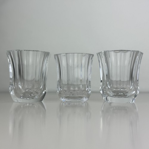 RARE Baccarat Crystal Octagonal Toothpick / Cigarette Holder/ Bud Vase 2 3/4”
