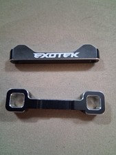Losi 22s Drag Exotek Racing 2067 Alloy Suspension Arm Mounts with Adjustable Toe