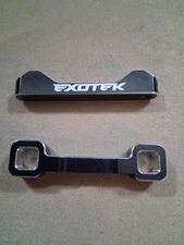 Exotek Racing 2067 Alloy Suspension Arm Mounts with Adjustable Toe, 22S 