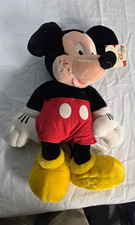 Disney Store Mickey Mouse Plush Stuffed Toy - Red Shorts Yellow Shoes
