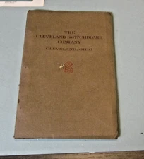 1921 Cleveland Switchboard Co. Advertising Catalog Telephone Switches Boxes 62pg