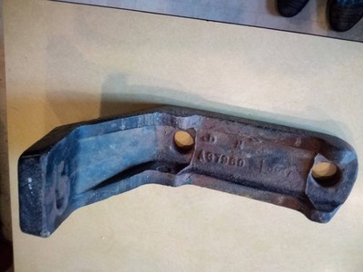John Deere bracket arm .  A37960   for mounting rows of scrapers onto a JD disc