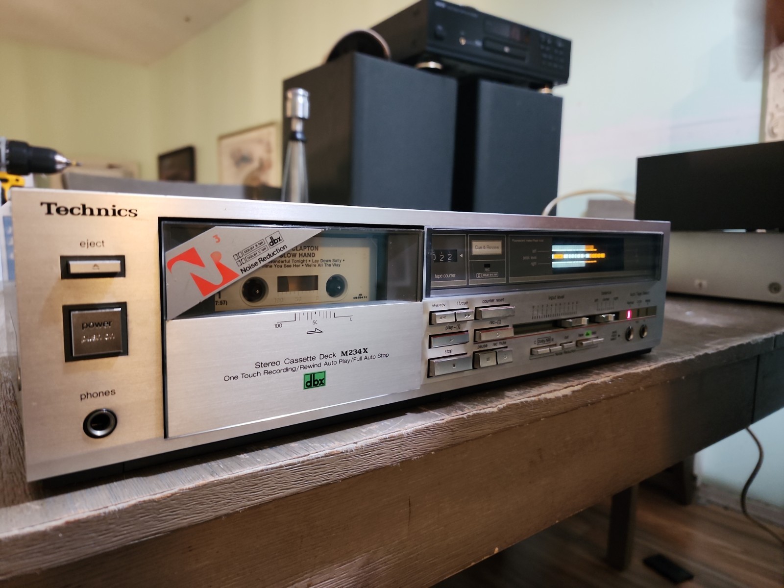 Technics RS-M234X Stereo Cassette Deck ~ Tested & Working