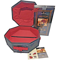 Mezonflex Cowboy Hat Travel Box Carrier 44 x 44 cm 4 Ways to Carry