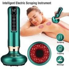 6/12 Gear Electric Cupping Massager Vacuum Suction Gua Sha Anti Cellulite Slming