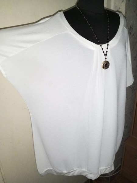 Women Etam Shirt White Viscose 52 / 5XL  / 60