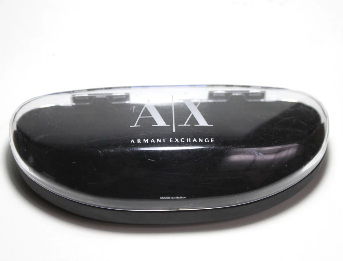 Armani Exchange Black Sunglasses Case CASE ONLY Armani Exchange A/X Hard Sunglasses Case Only Black  main image 3