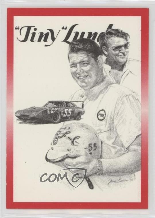 1991 TG Racing Tiny Lund Tiny Lund #1 HOF 10ou