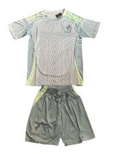 Seleccion Mexico Soccer Jersey Shorts Green and White Kids, Youth Large New
