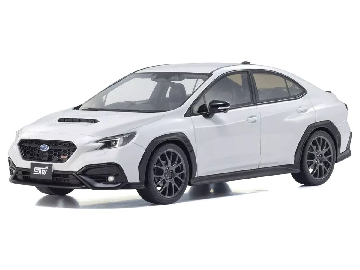 SUBARU WRX S4 STI SPORT# RHD WHITE 1/18 MODEL CAR BY KYOSHO 18063