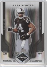 2007 Leaf Limited Threads Jersey Number Prime 3/81 Jerry Porter #72 0c3