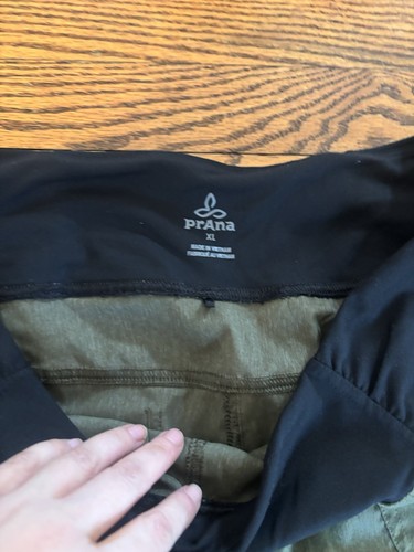 PRANA Summit Pants Cargo Green Heather Yoga, Hiking, Run, Climbing Stretch Sz XL - 第 4/5 張圖片