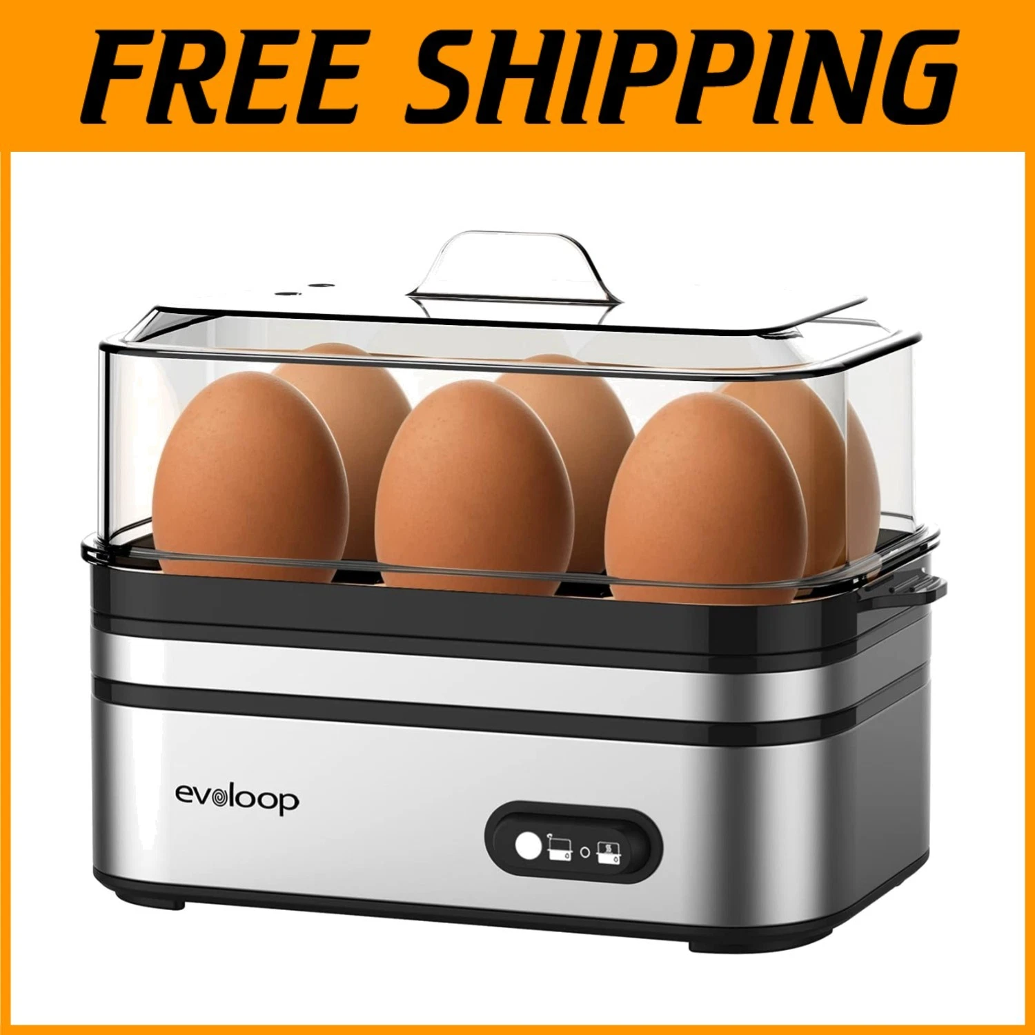 BPA-Free Egg Maker - Soft, Medium, Hard Boiled
Opens in a new window or tab