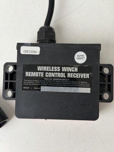 Untested - Badland Wireless Winch Remote Control Receiver