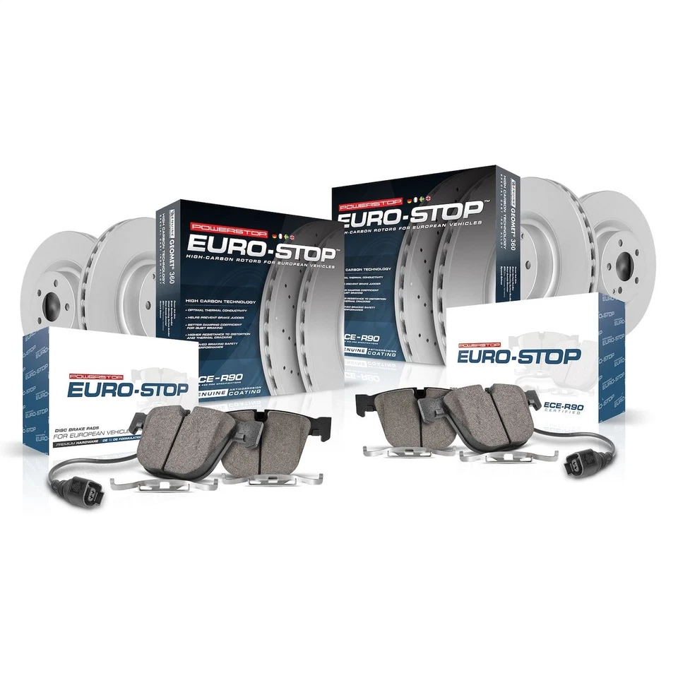 Power Stop ESK500 EUROSTOP BRAKE KIT Front & Rear 1996-2002 BMW Z3/ — 第 2/4 张图片