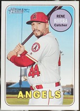 2018 Topps Heritage #589 Rene Rivera Baseball EX