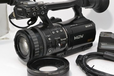 SONY　HVR-V1J Exc+4 Sony HVR-V1J HD DV Digital Video Camera Camcorder tested