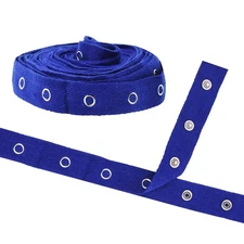 Mandala Crafts Metal Snap Tape - 3 Yards Royal Blue, Sew-On Snaps for Clothes