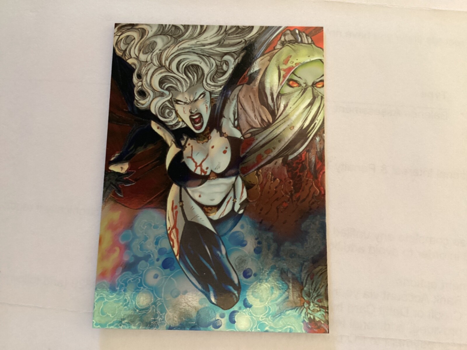 1999 Lady Death Night Gallery Metal Tex Trading cards - you pick the card - Picture 5 of 51