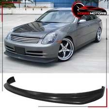 03-04 Fit For Infiniti G35 Sedan Ns PU Front Bumper Lip Spoiler