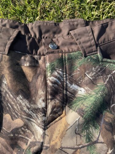 Under Armour Real Tree Camo Storm Pants Size Youth XL Hunting Pants Outdoors - Picture 5 of 10