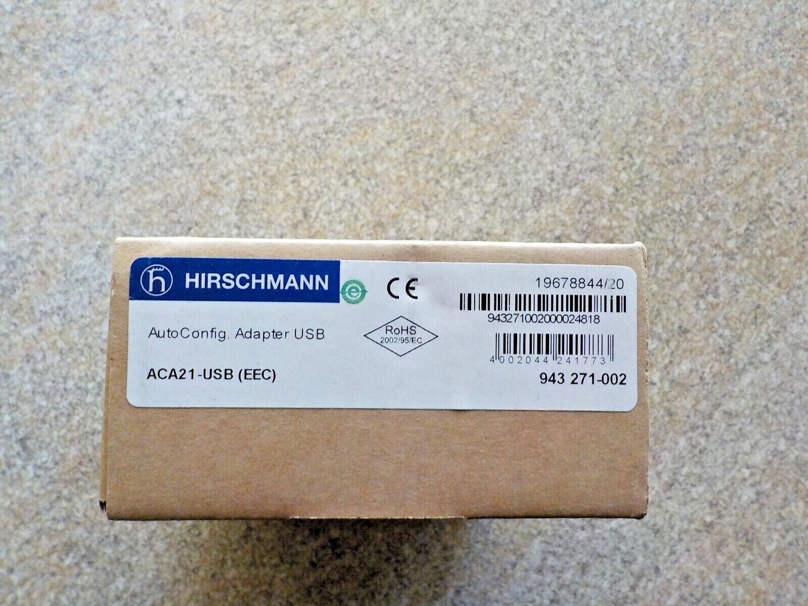 HIRSCHMANN ACA21-USB NEW IN FACTORY BOX AUTO CONFIGURATION ADAPTER | eBay