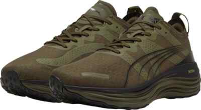 PUMA HERREN LAUFSCHUHE FOREVER RUN NITRO SPEED SNEAKER GRÜN UNTERSTÜTZUNG GYM GRÖßEN