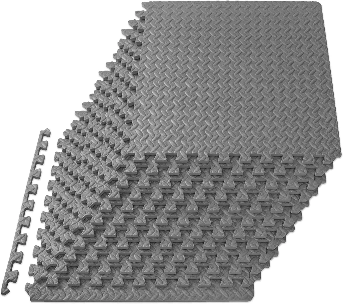 Extra Thick Puzzle Exercise Mat 1, EVA Foam Interlocking Floor