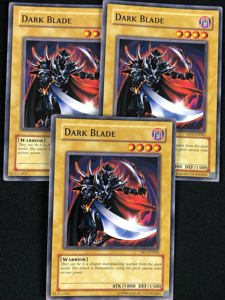 YUGIOH DARK BLADE DR1-EN062 COMMON X3 (NM)