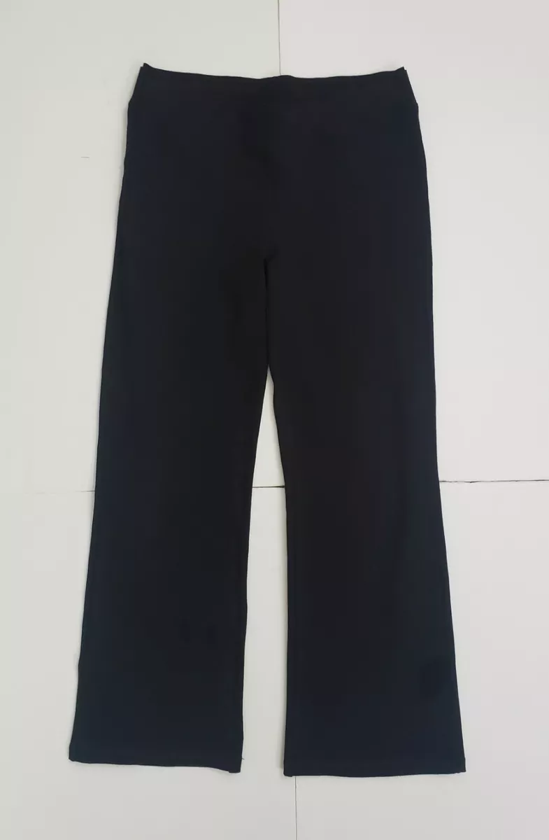 Champion Women's Pant Black Size PM 14 Lay Flat Cotton Blend *RN#15763