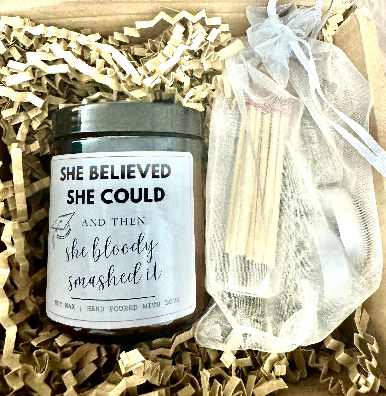 Gift Set Wax Scented Candles customize candle set gift for graduation ceremony