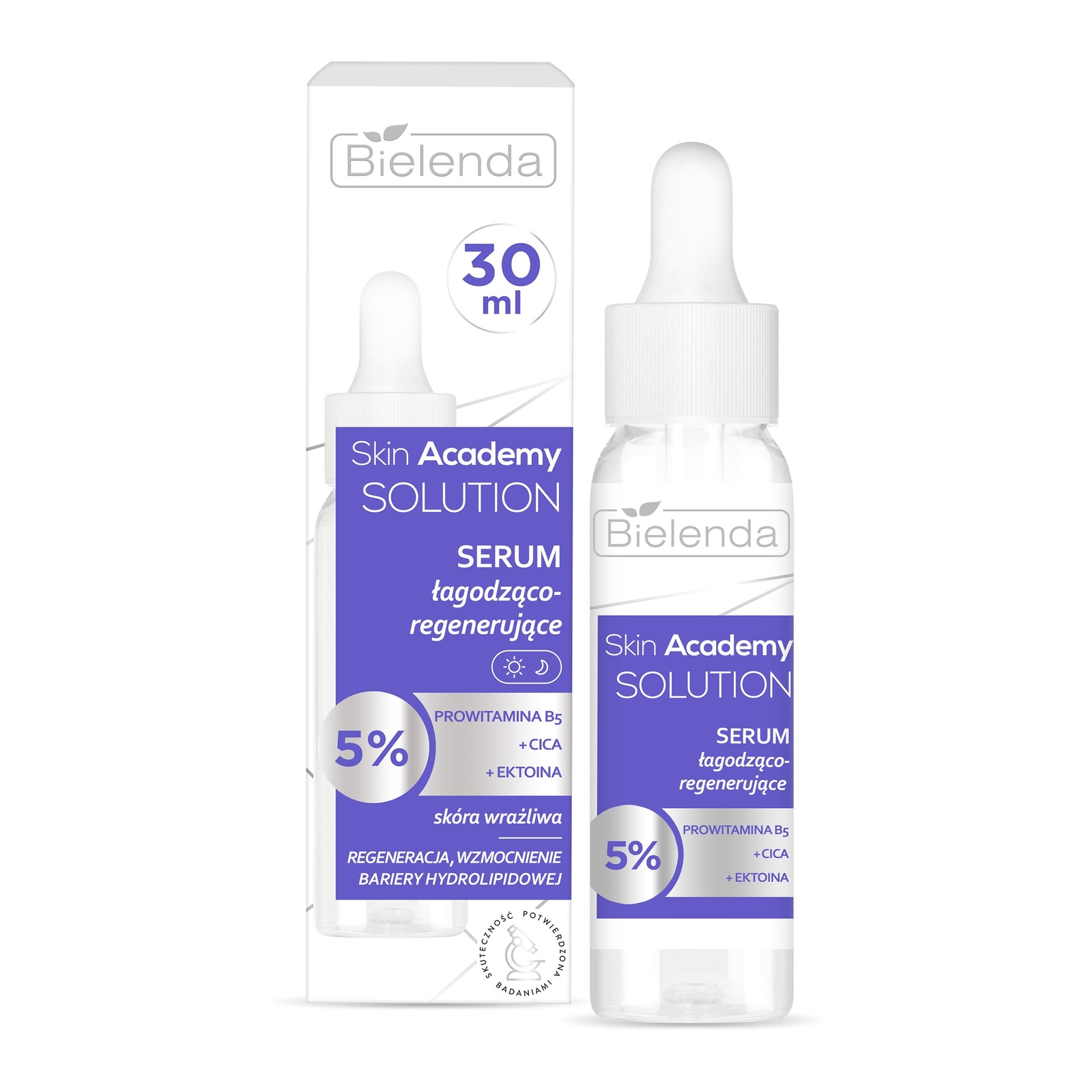 Bielenda Skin Academy Solution Soothing Regenerating Serum Sensitive Skin  30ml