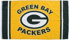 Green Bay Packers 3x5 Flag Brett Favre Arron Rodgers super Bowl Champs 