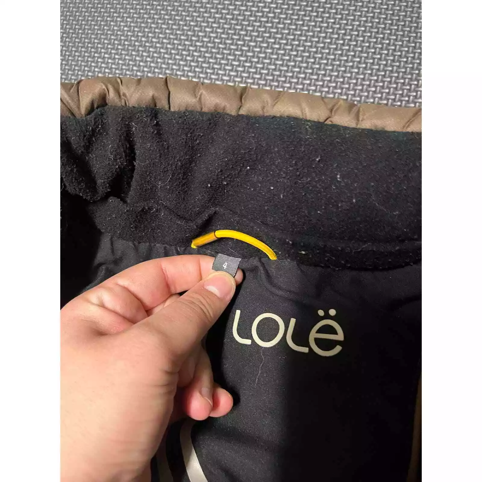 lole down removable sleeves ski snow jacket