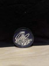 Ryan McDonagh Signed 2020 Lightning Stanley Cup Hockey Puck GTP