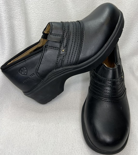 ariat safety clog
