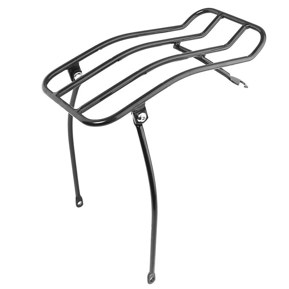 Black Seat Luggage Rear Fender Rack For Triumph Bonneville Bobber Speedmaster - Image 4 of 4