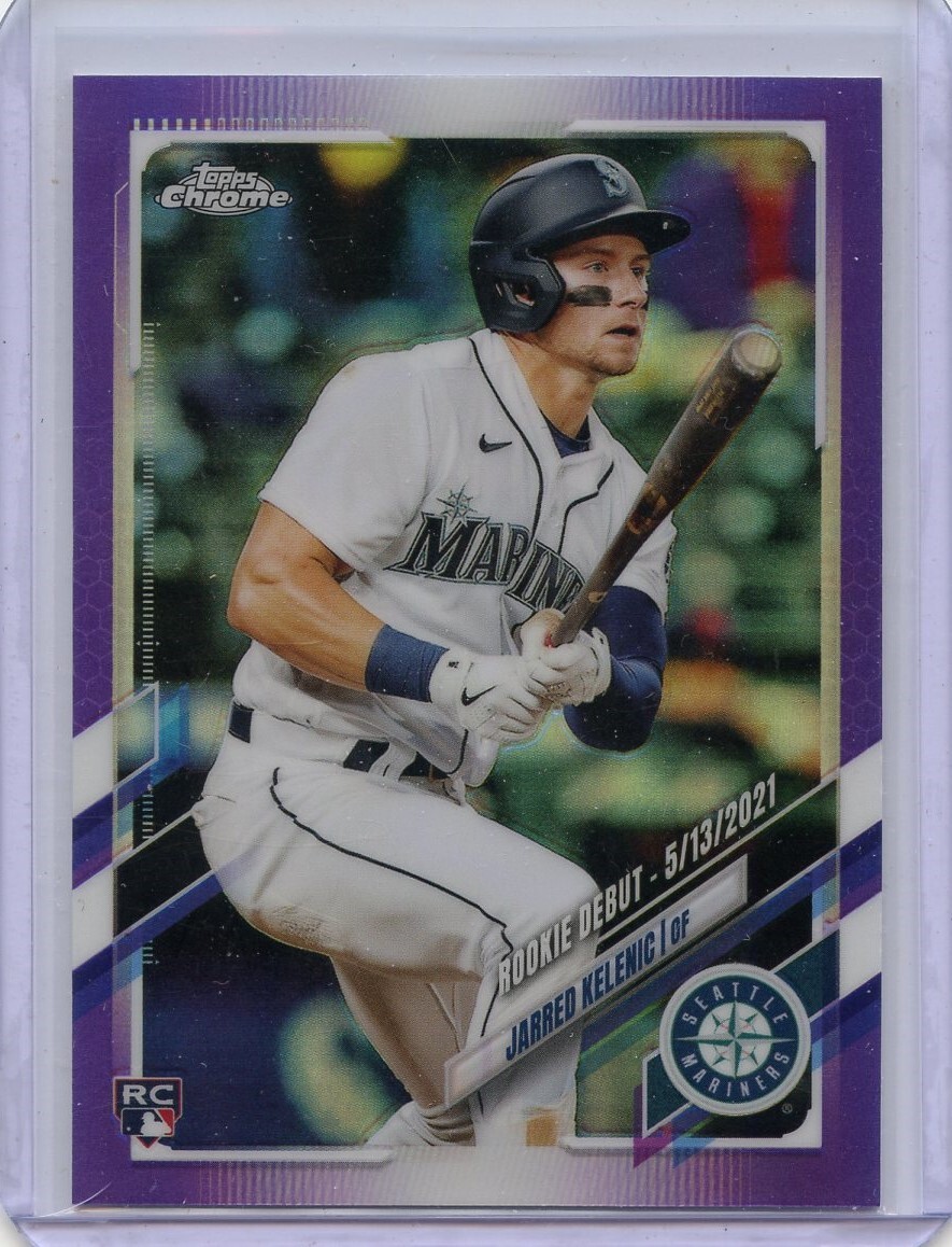2021 Topps Chrome Update Purple Refractors Baseball Complete Your